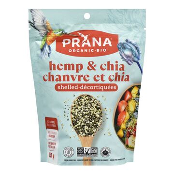Prana Graines de chanvre et de chia décortiquées