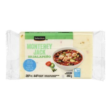 Selection Fromage Monterey Jack avec piment jalapeño