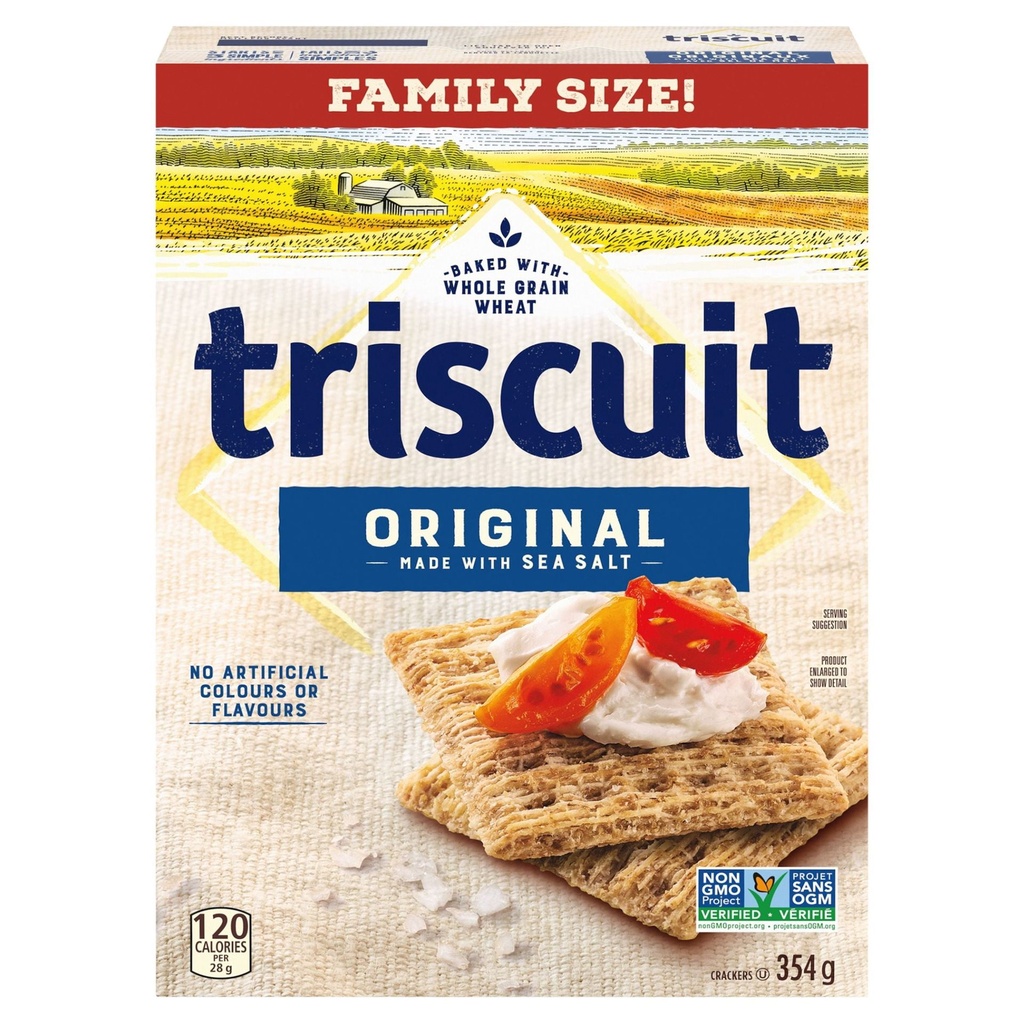 Craquelins Triscuit Originaux, format familial