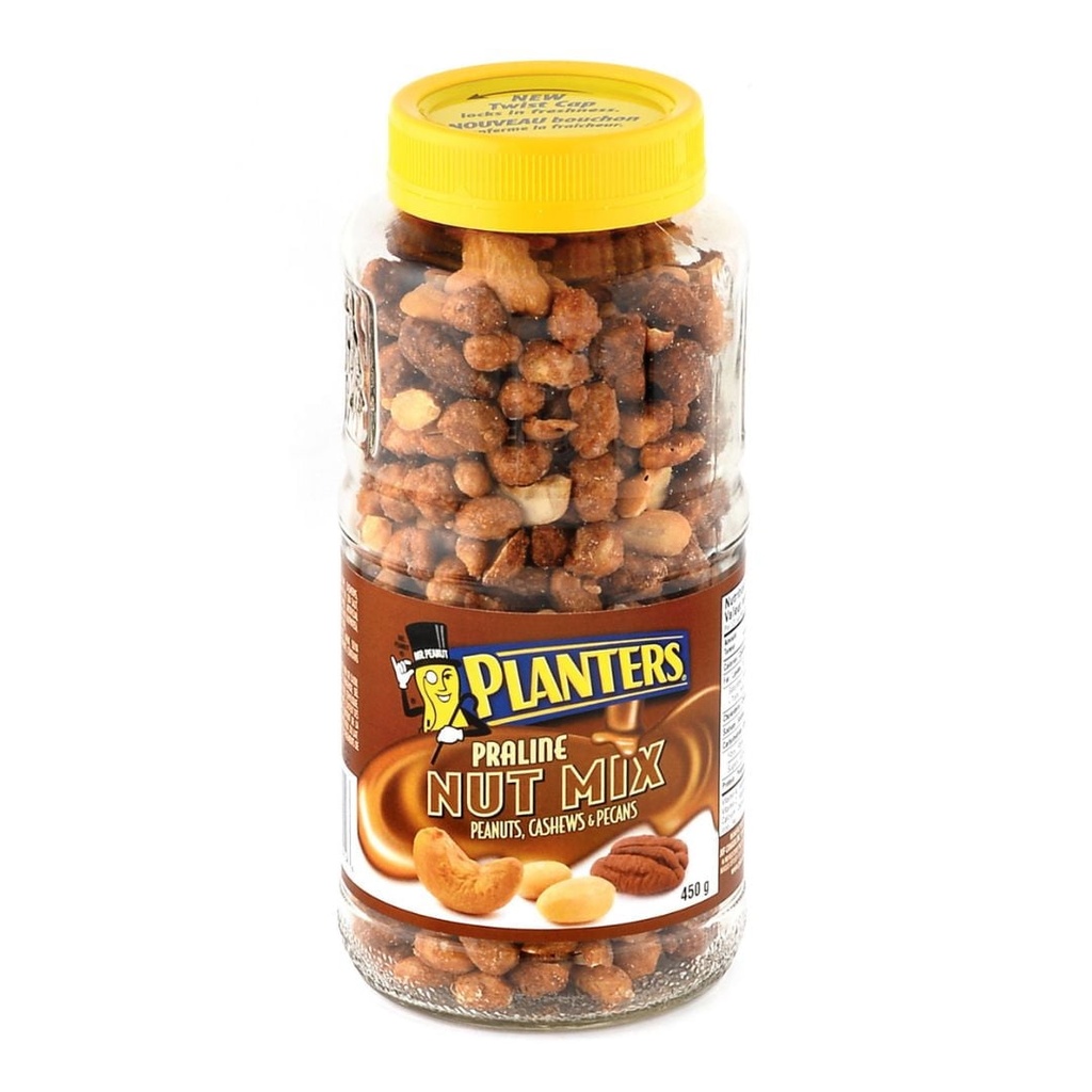 Noix mélange de Planters au praline - 450g