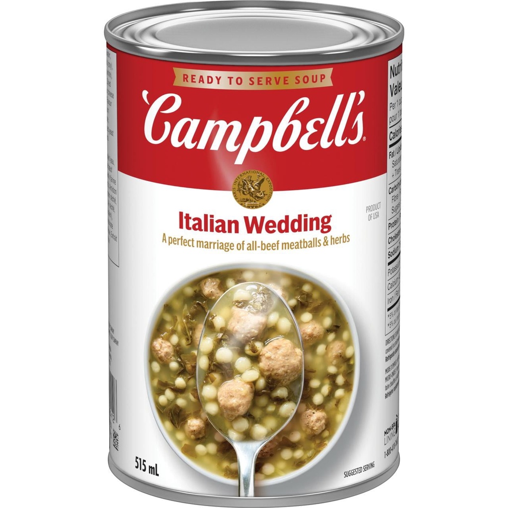 Campbell's® Soupe Noces à l'Italienne Prête à Servir, à Longue Conservation