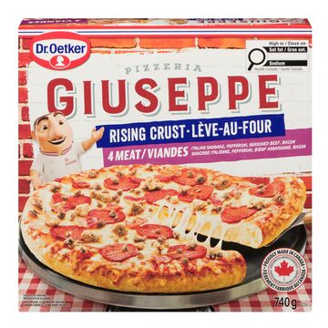 Dr. Oetker Pizza 4 viandes lève-au-four surgelée