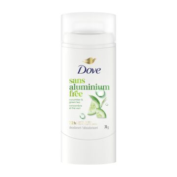 Sans aluminium désodorisant, concombre + thé vert