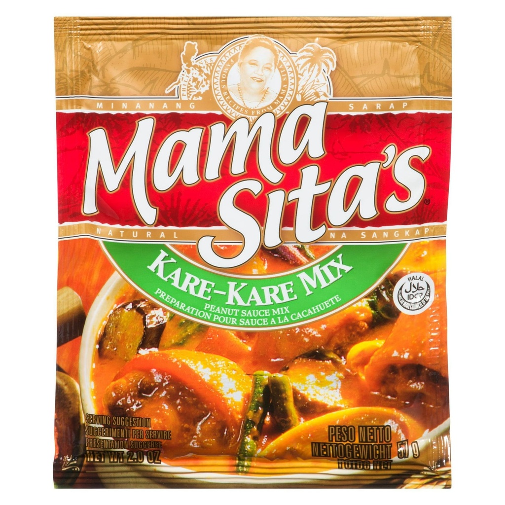 Mama Sita’s Sauce aux arachides Kare Kare de Maa Sita