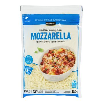 Selection Fromage mozzarella râpé
