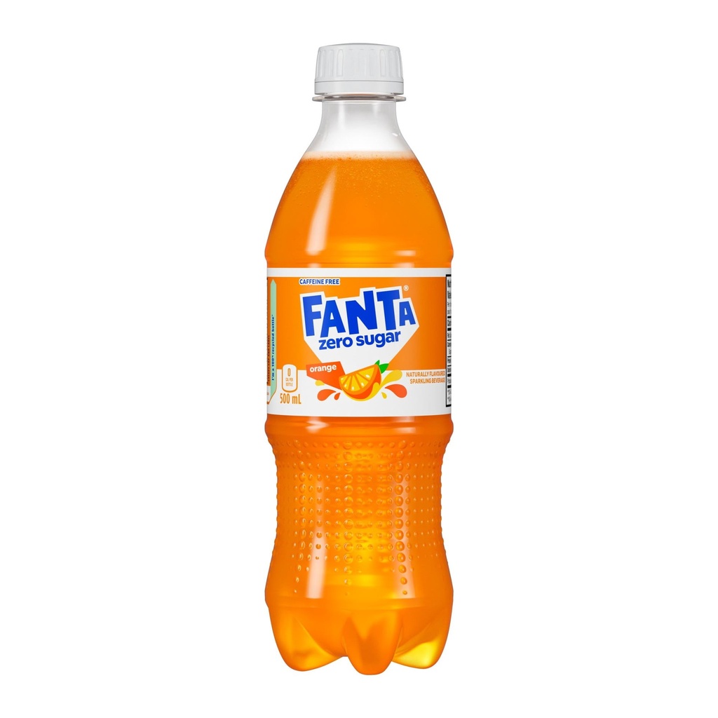 Fanta Zero Fanta Orange Zéro Sucre 500ml
