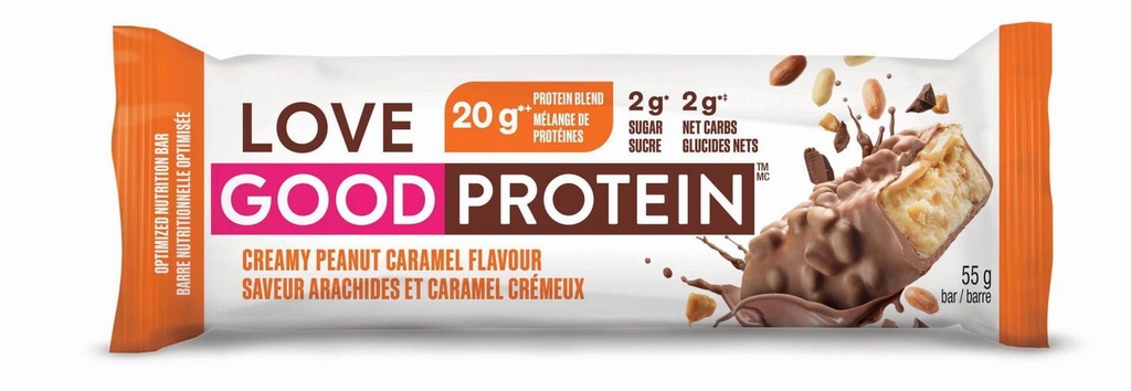 Love Good Foods Inc Saveur Arachides et Caramel Crémeux