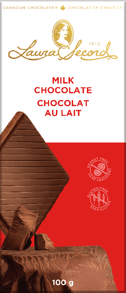 Laura Secord Barre de chocolat au lait 100g