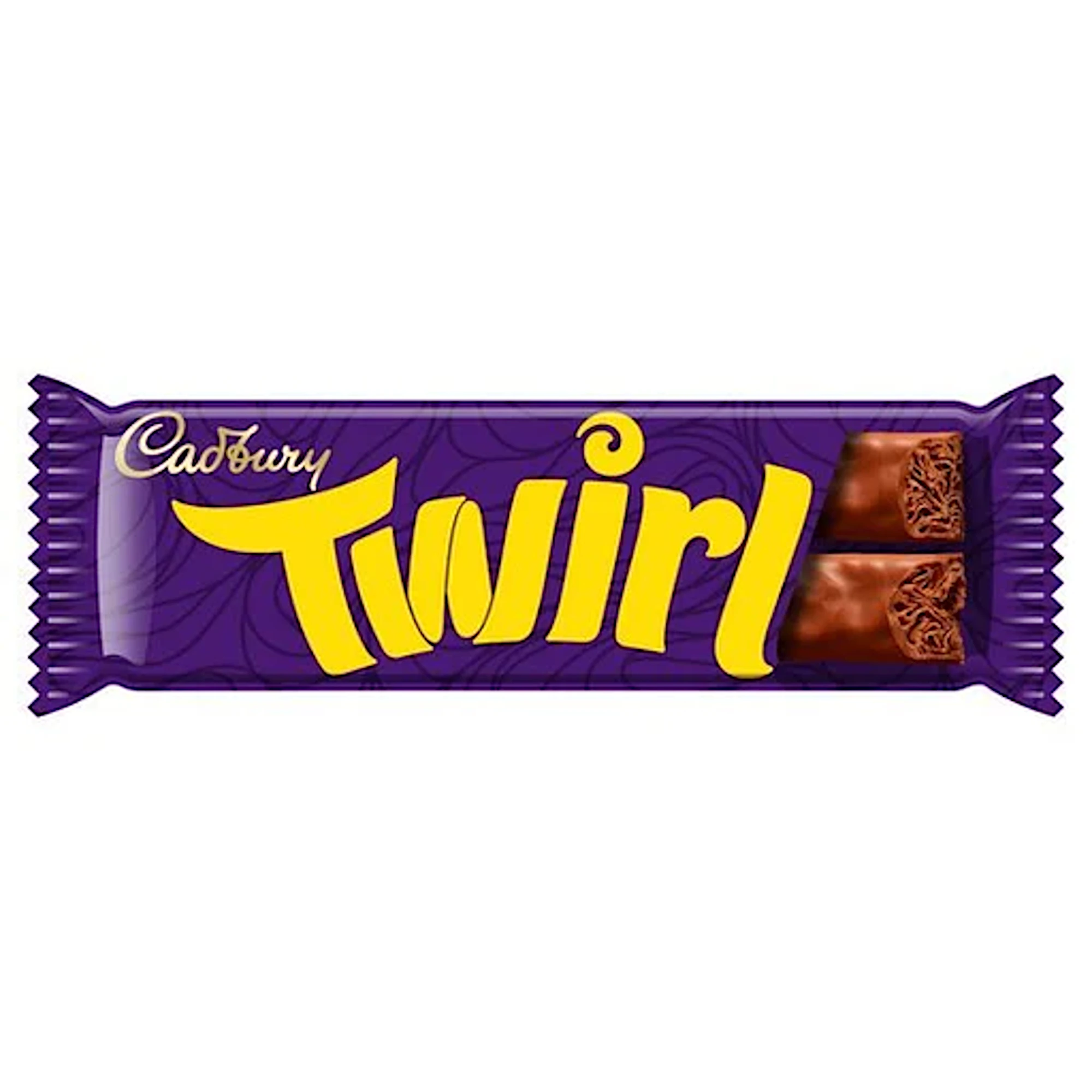 Barre de chocolat au lait Cadbury Twirl, 43 g