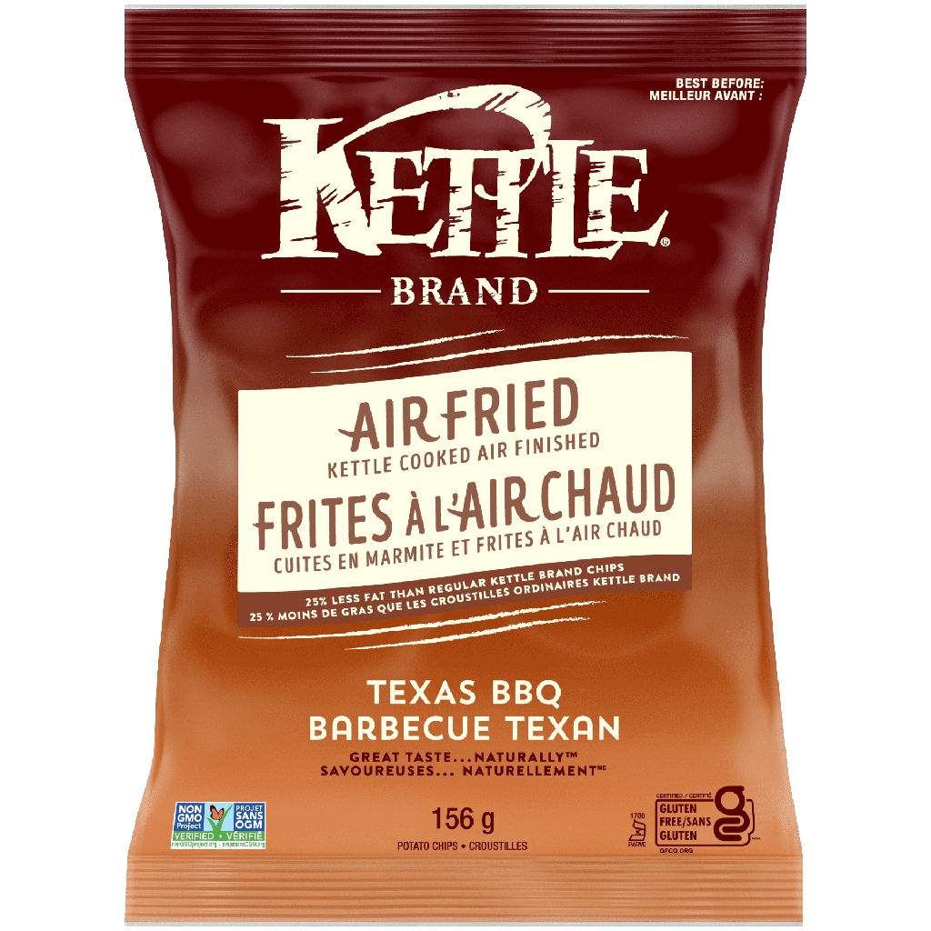 Kettle Brand Kettle Frites À L'Air Chaud Texas BBQ
