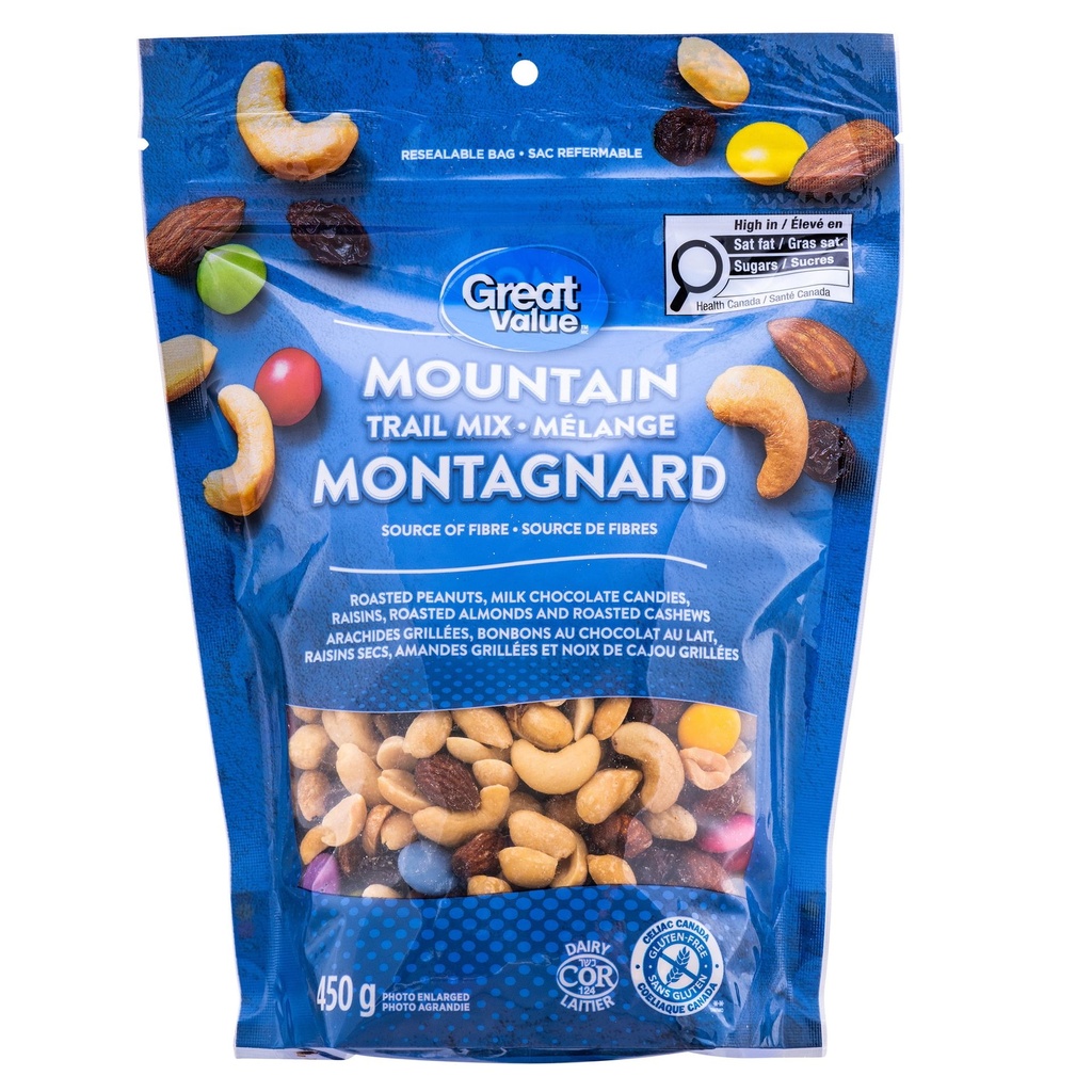 Mélange montagnard Great Value, Sans Gluten, fabriqué au Canada, 450 g