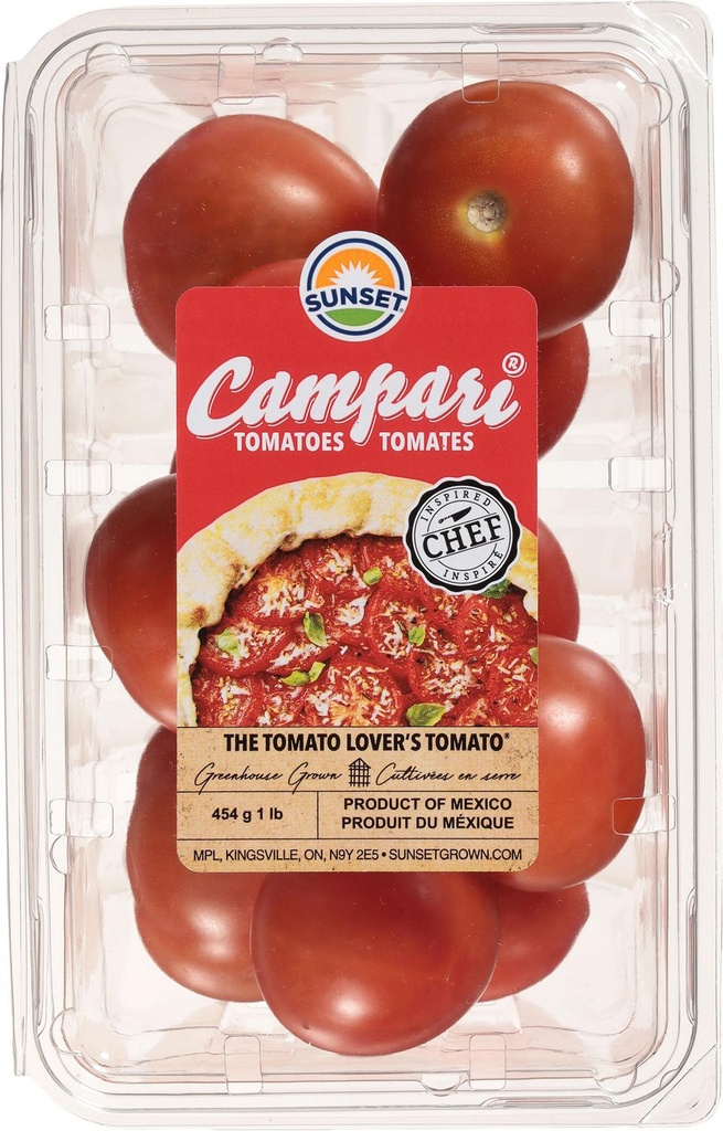 Sunsets SUNSET Tomates Campari, 1lb Tomates Campari, 1lb  SUNSET