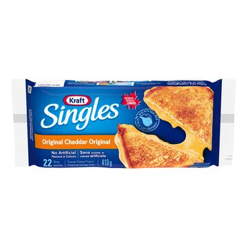 Kraft Produit de fromage fondu en tranches au cheddar