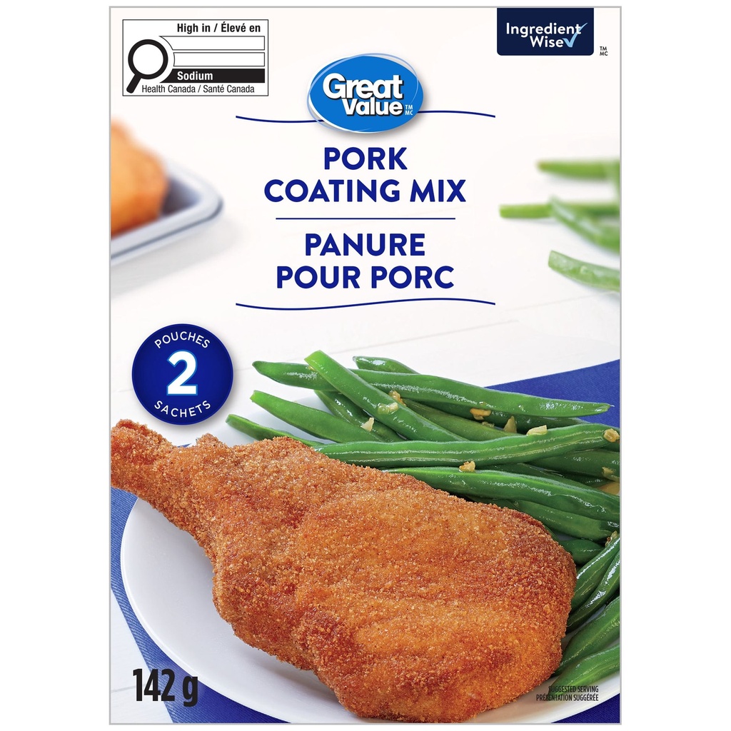 Great Value Panure pour Porc