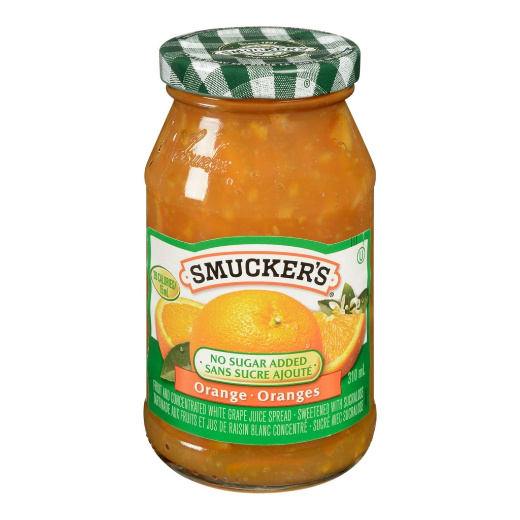 Smucker's tartinade d'oranges sans sucre 310mL