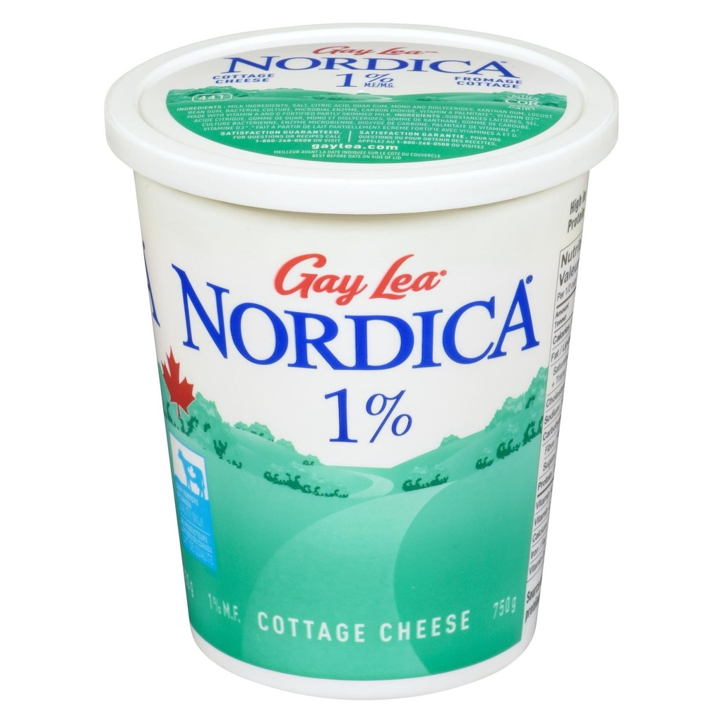 Nordica fromage cottage 1%