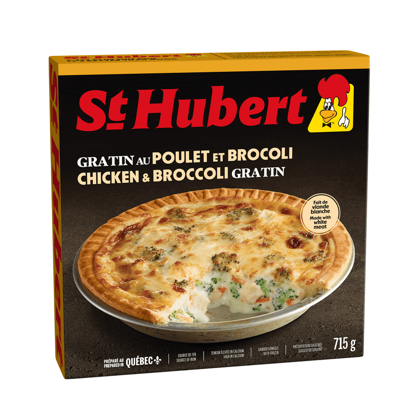 Gratin au poulet et brocoli St-Hubert 715 g