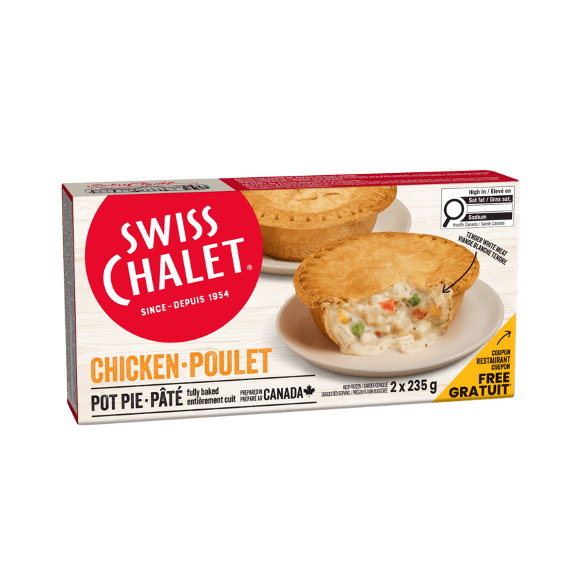 CHALET SWISS PÂTÉ AU POULET (Surgelé) SWISS CHALET - PÂTÉ AU POULET (Surgelé)