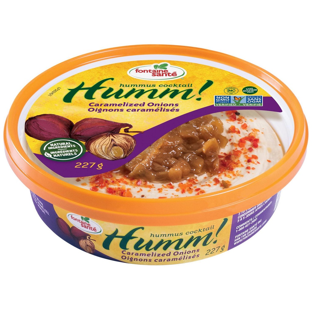 Oignons caramélisés Humm! de Fontaine Santé