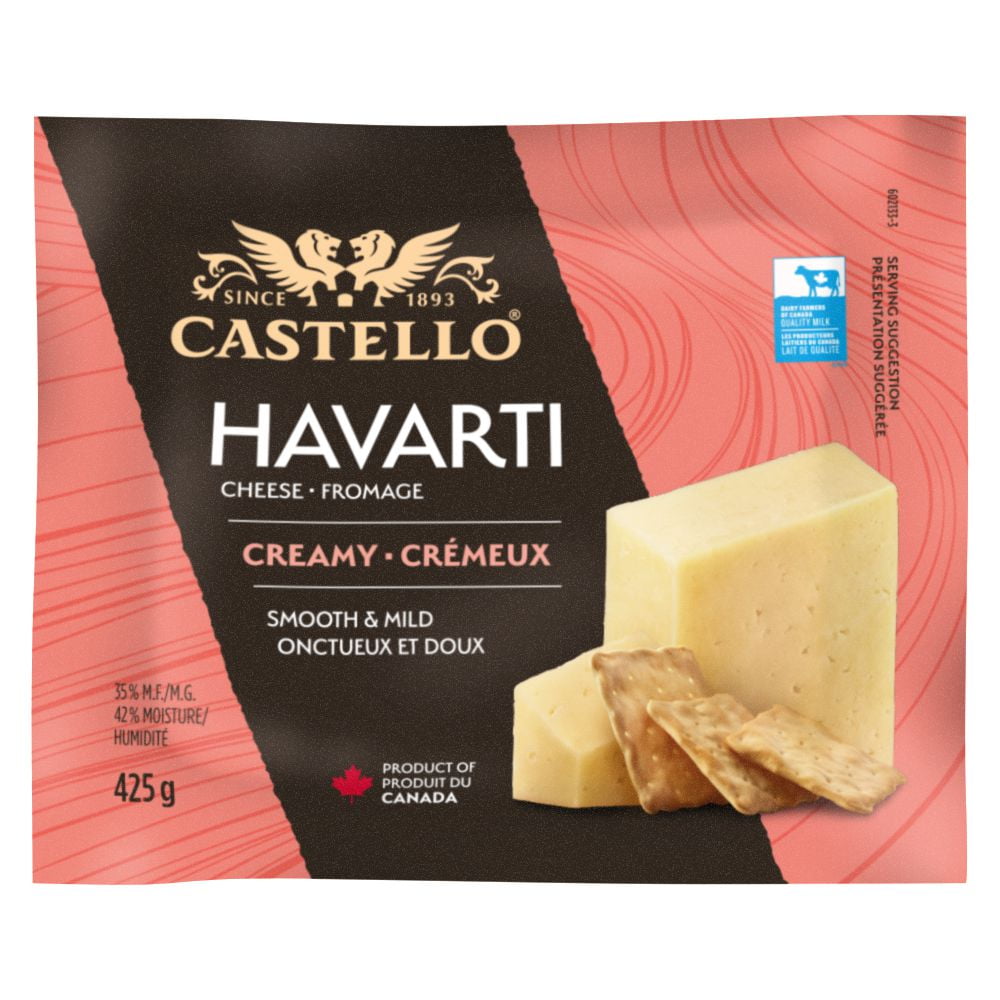 Fromage crémeux havarti Castello 425 g