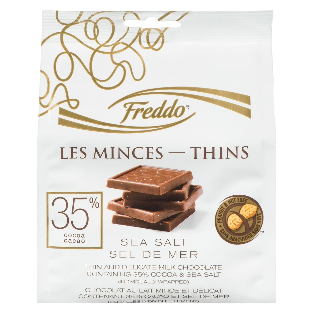 Freddo Minces Chocolat au Lait et fleur de sel