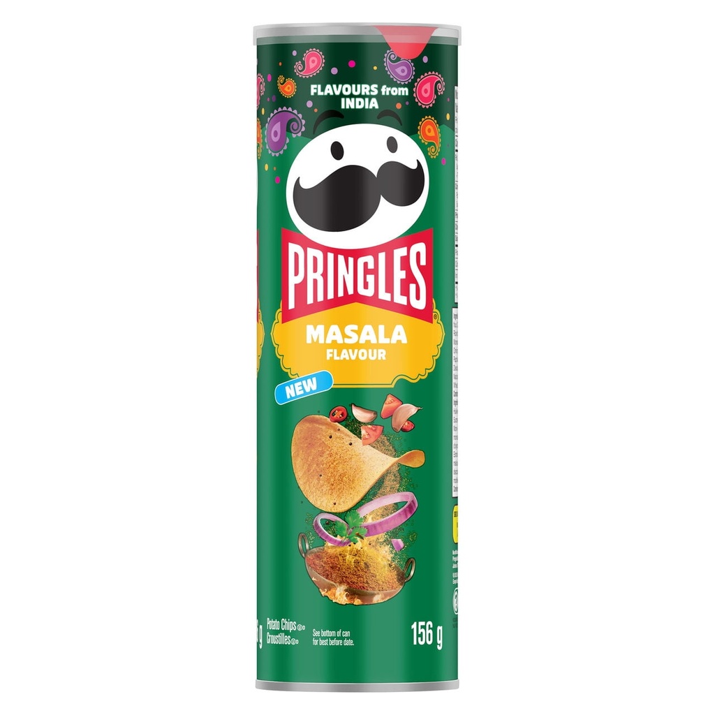 Pringles chips de pommes de terre Masala