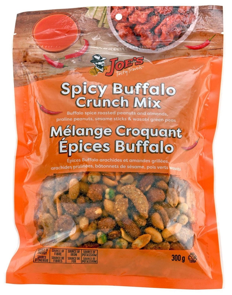 Joe's Tasty Travels Mélange Croquant Épices Buffalo