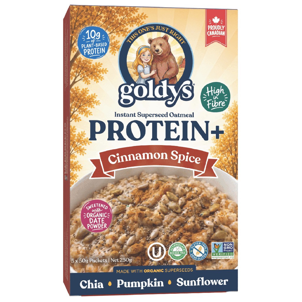 Goldy's Goldyès Gruau instantané protéiné et fibres Cannelle épicée