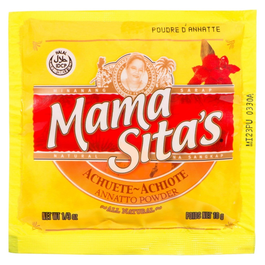 Poudre de rocou de Mama Sita 10g par Sachet