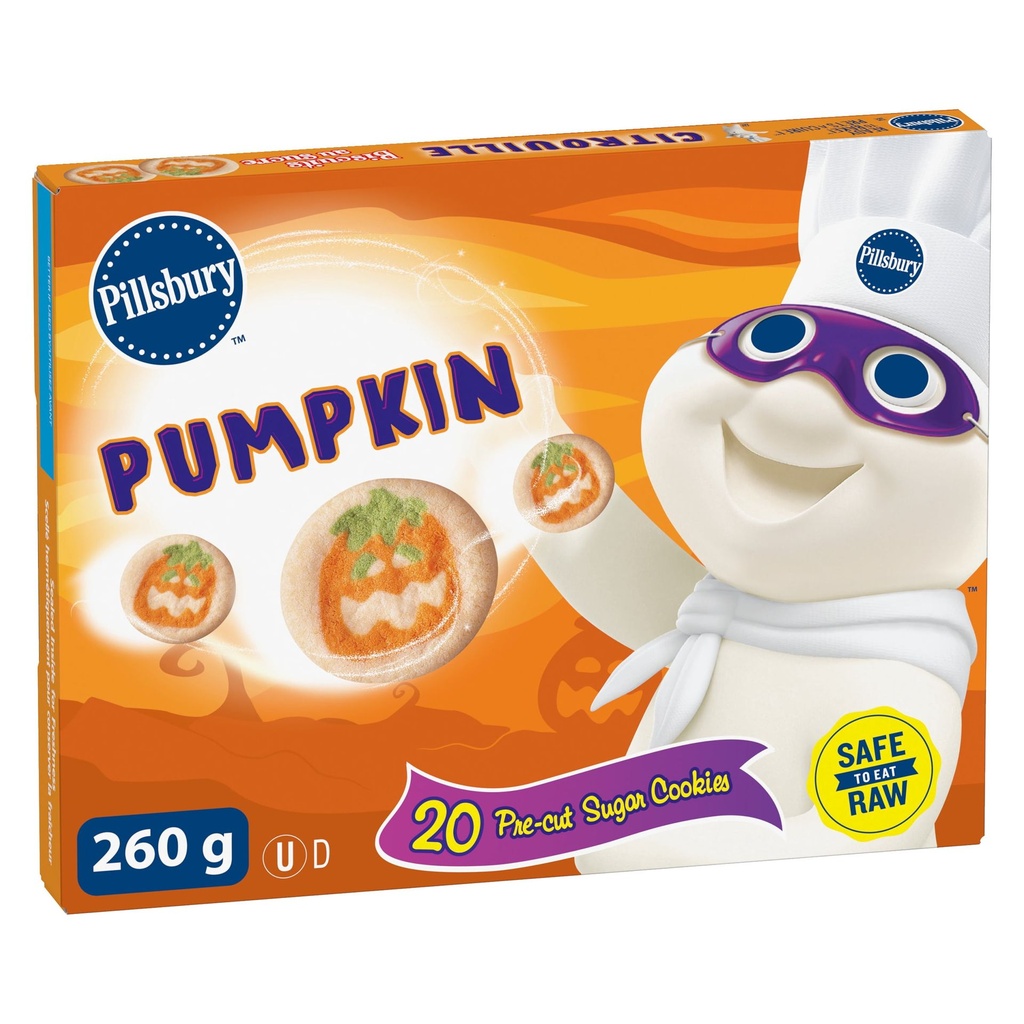 Pillsbury Prêts à cuire ! Biscuits au sucre Citrouille