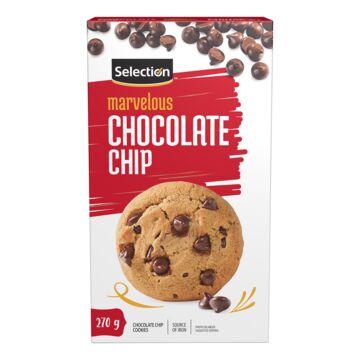 Selection Biscuits aux pépites de chocolat