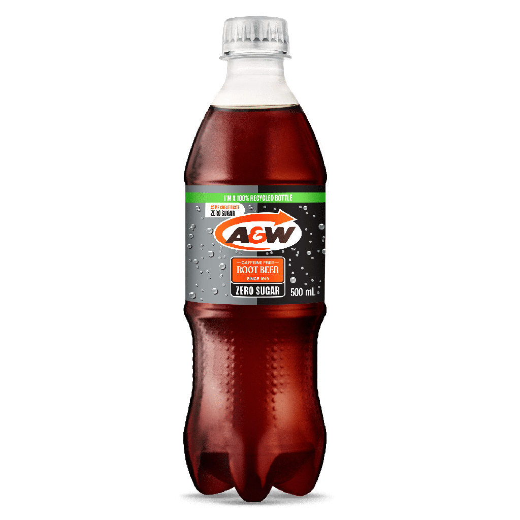 A&W Racinette Zéro Sucre500ml