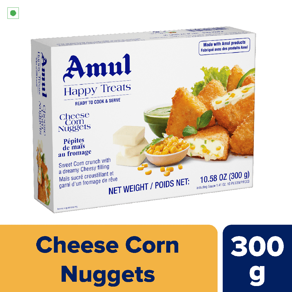 Nuggets de maïs au fromage Nuggets de maïs au fromage Amul