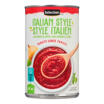 Selection Sauce tomate style italien