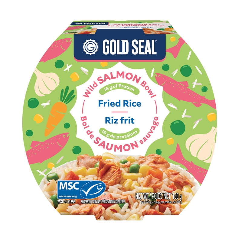 Bol de Saumon sauvage Riz frit