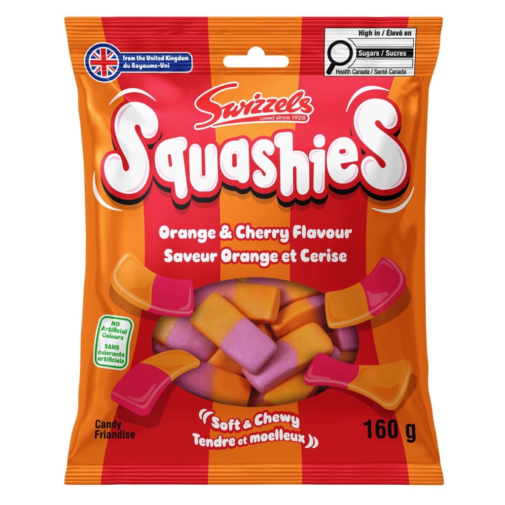 SQUASHIES - Orange & Cerise Sax 160g