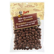 Arachides trempées dans du chocolat au Lait