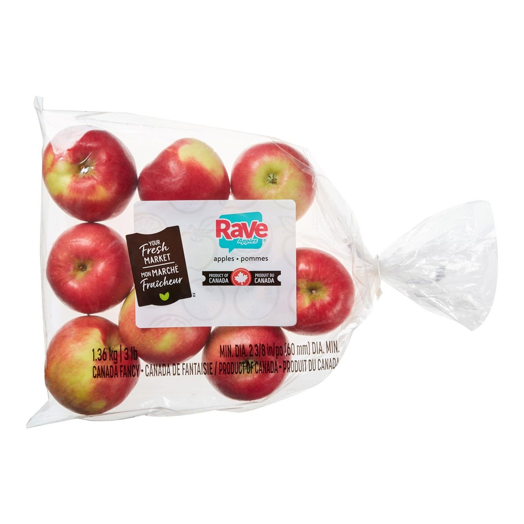 Pommes, Rave, Mon marché fraîcheur 1,36 kg