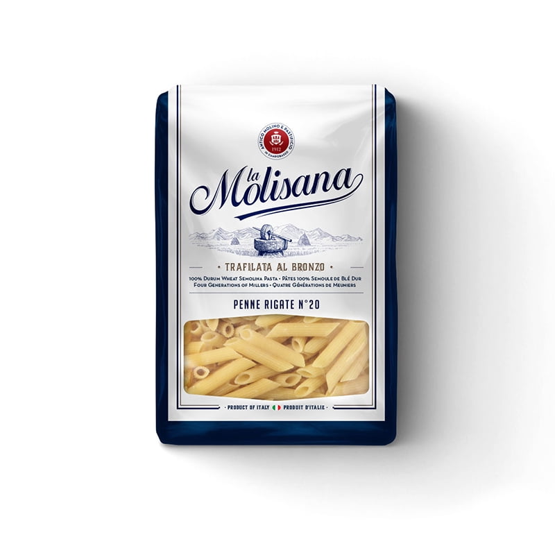 La Molisana Penne Rigate Pâtes N.20, 450g