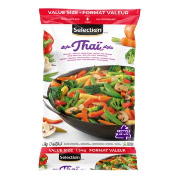 Selection Légumes style thaï surgelés