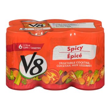 V8 Cocktail aux légumes épicé