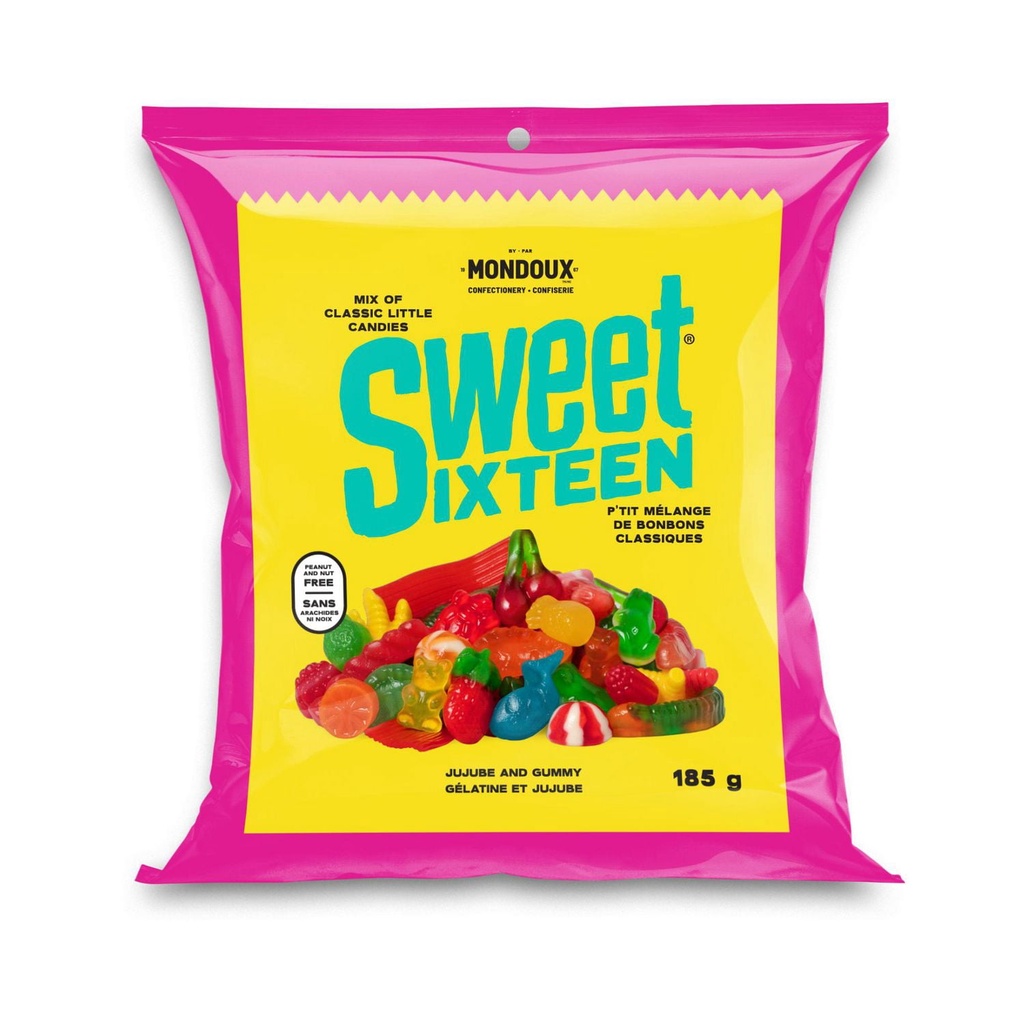 Sweet Sixteen Jujube, sac de 185g
