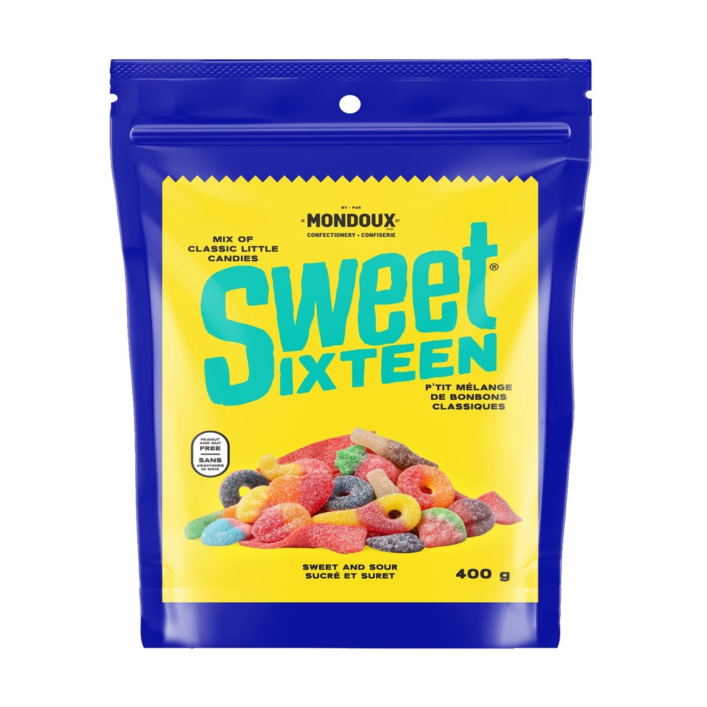 Sweet Sixteen Sucré Suret, Sac de 400g