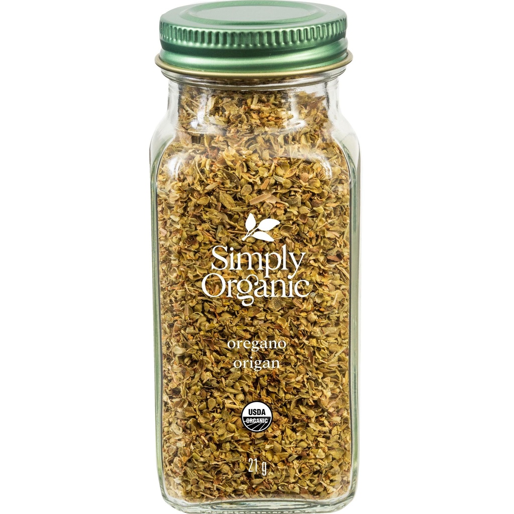 Simply Organic Feuille d'origan 21g