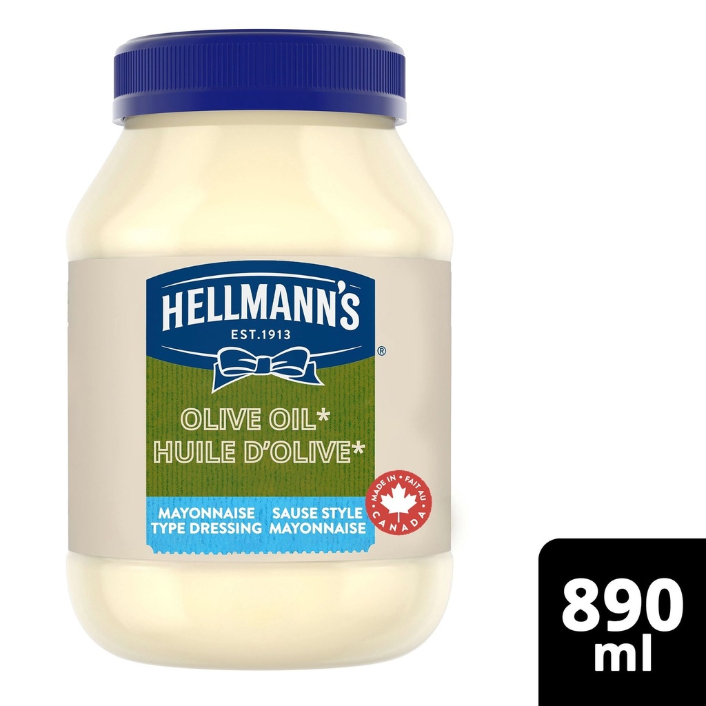Hellmann's Sauce Type Mayonnaise Légère&nbsp;à&nbsp;l'Huile&nbsp;d'Olive