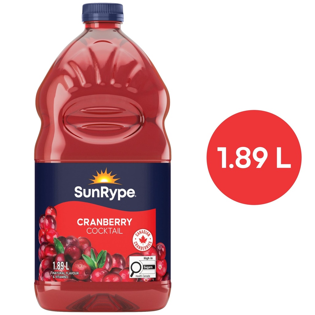 SunRype Cocktail aux Canneberges 1,89L