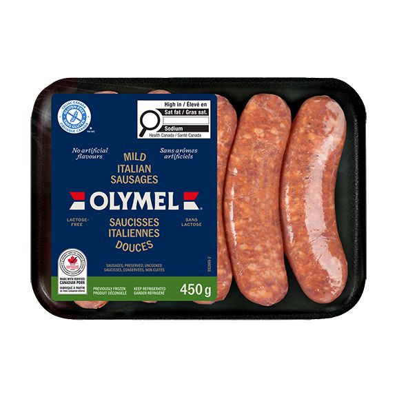 SAUCISSES ITALIENNES DOUCES SAUCISSES ITALIENNES DOUCES CONSERVEES NON CUITES