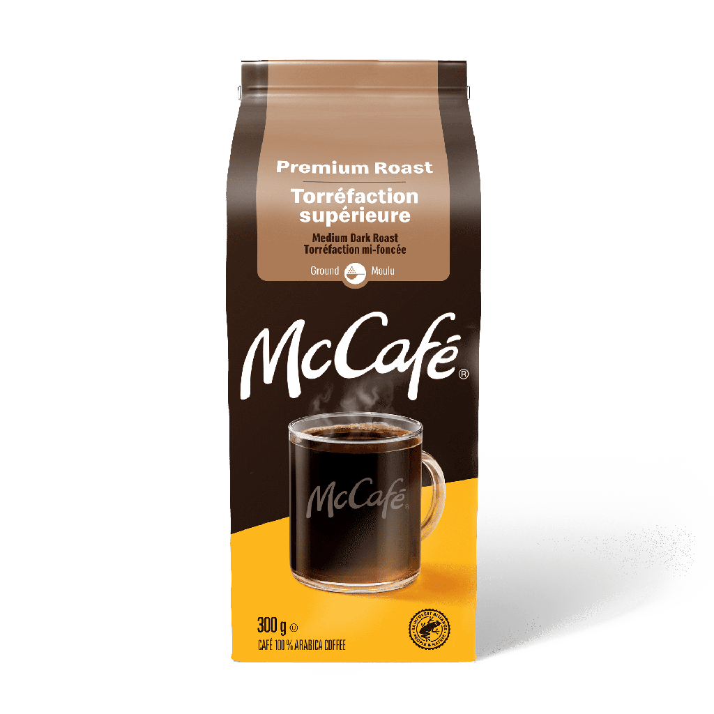 Café moulu McCafé Premium, torréfaction moyenne à foncée