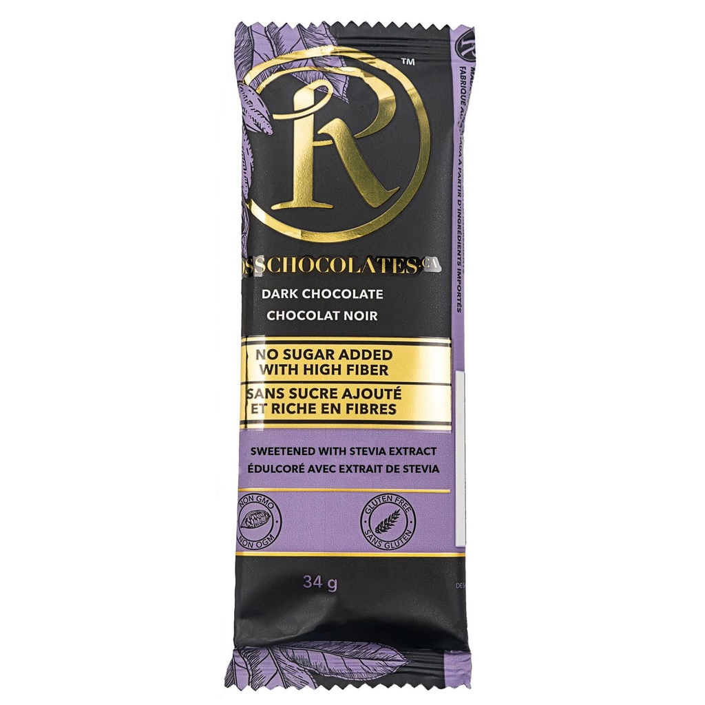 Ross Choc Noir au Noisette 34g w stevia