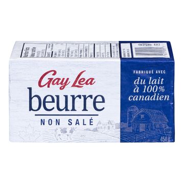 Beurre non salé